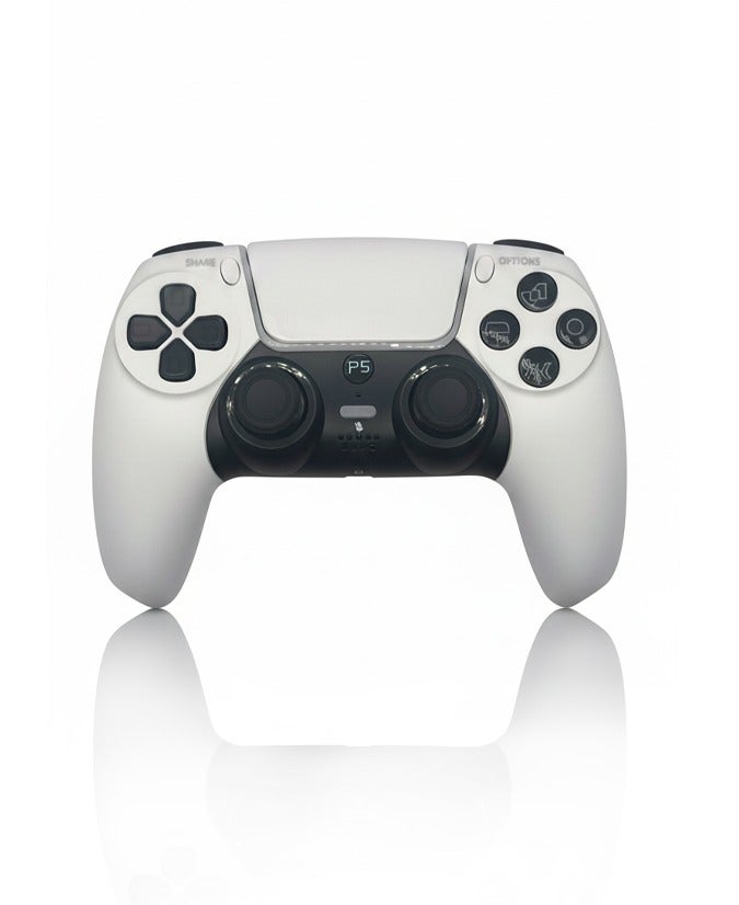 وحدة تحكم ألعاب لاسلكية لجهاز بلاي ستيشن 5 - أبيض - Image 1
