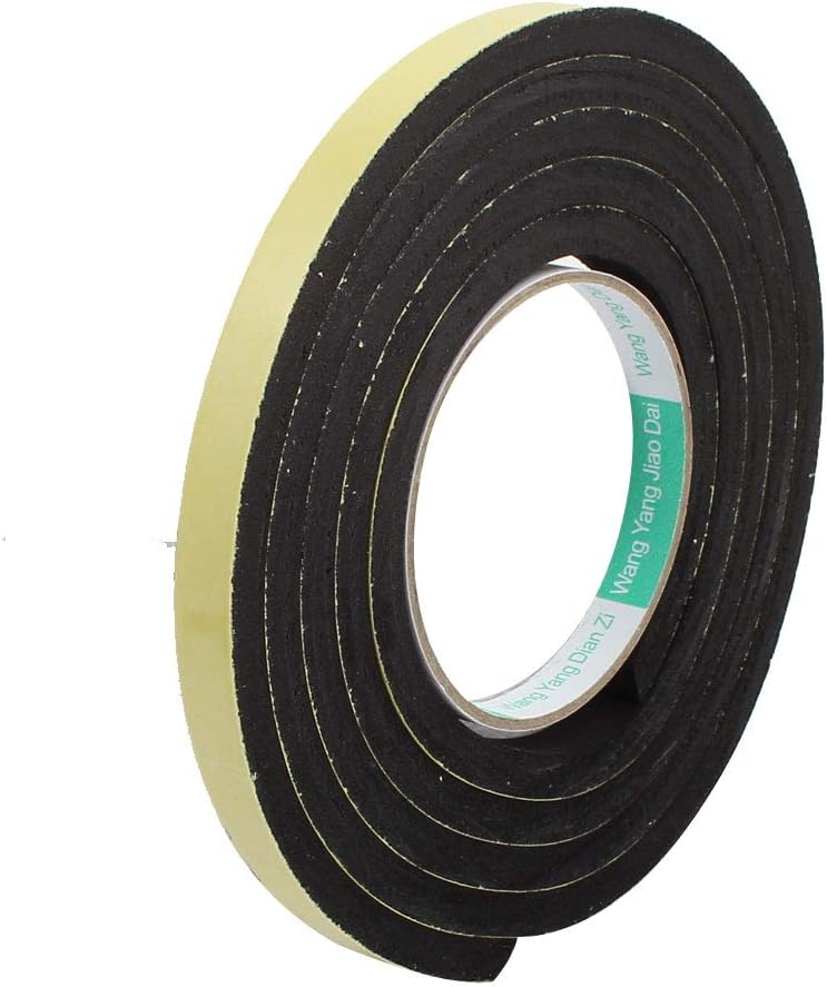 10 قطعة من شريط الإسفنج الرغوي المضاد للصدمات من جانب واحد بعرض 12 مم وسمك 8 مم وطول 2 متر - Image 3