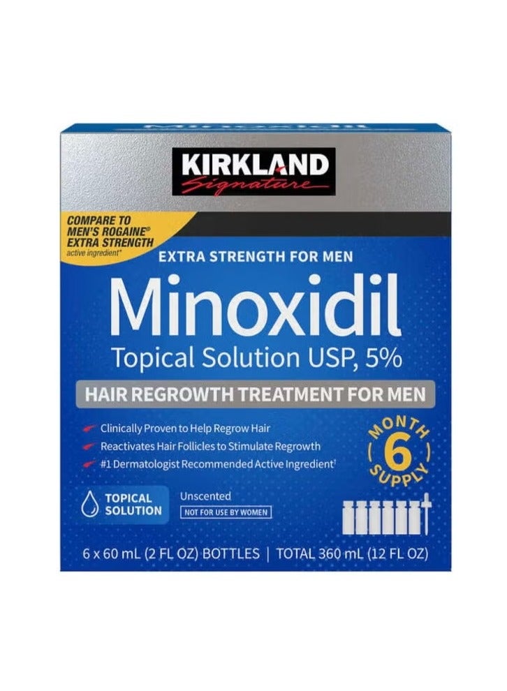 Incognito Minoxidil Hair Growth Solution USP 5%: Proven Solution for Men