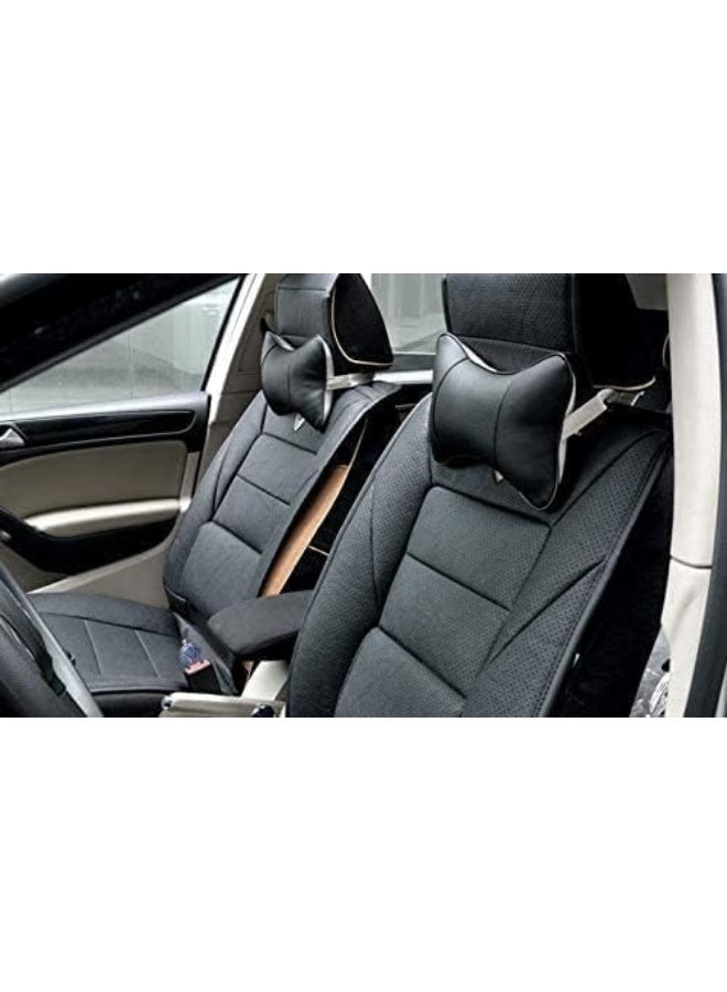 Car7 Car Neck Pillow (Black, 2 Pieces) - Image 2