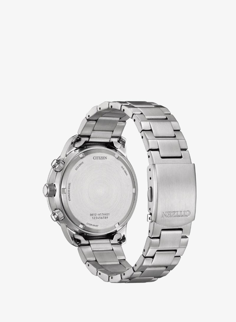 CITIZEN Men's Stainless Steel Chronograph Watch CA0880-58L - 44 mm - Image 2