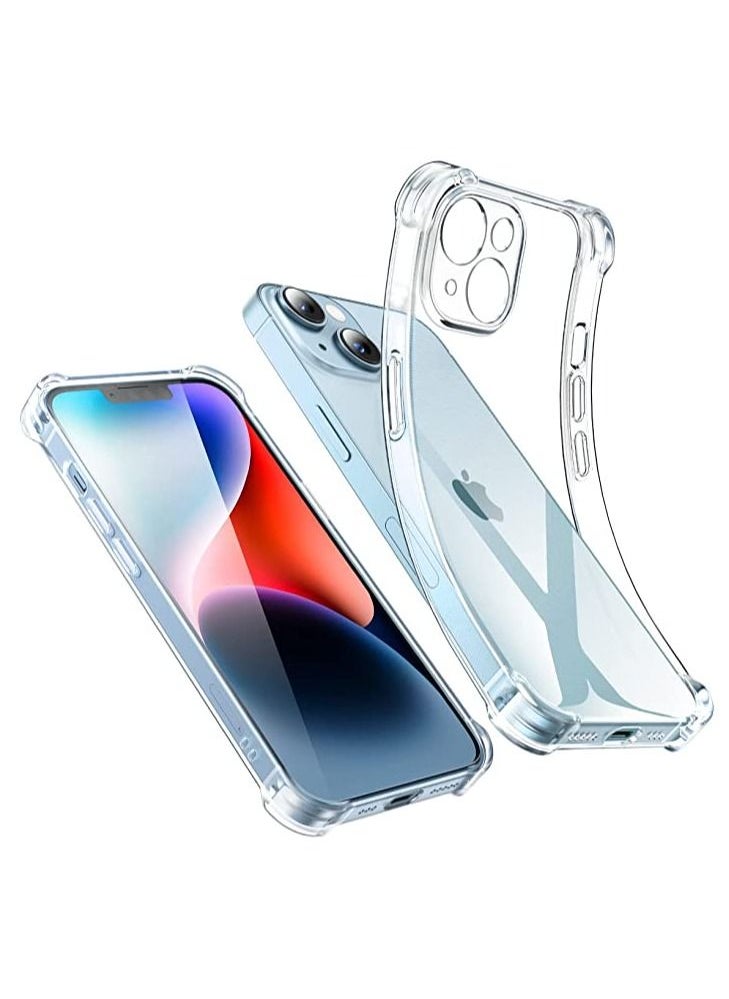 Generic iPhone 14 Plus Case 6.7 Inch Ultra Slim Case, Soft TPU Material with 4 Corners Bumper, Shockproof Protection Anti-Scratch Anti-Drop Clear iPhone 14 Plus Cover, iPhone 14 Plus Cell Phone Cover  - Image 1