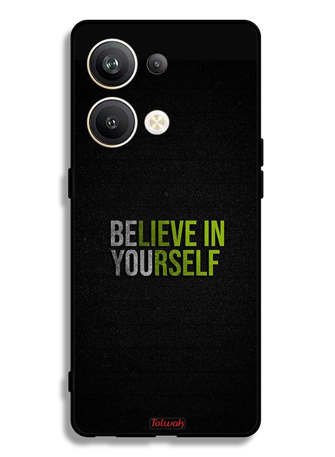 Tolwak Oppo Reno9 Pro Plus 5G Protective Case Cover Believe In Yourself - Image 2