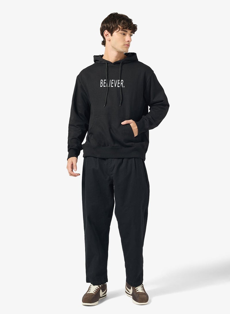 Seventy Five Graphic Pullover Oversize Hoodie - Image 4