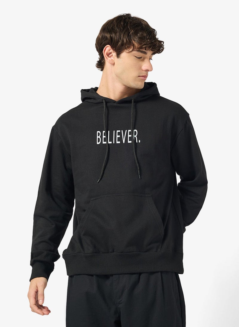 Seventy Five Graphic Pullover Oversize Hoodie - Image 1
