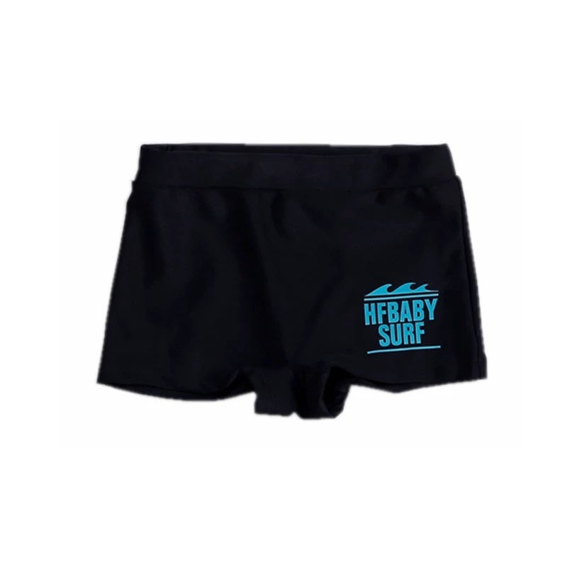 Children's swimming trunks, women's split quick-drying, breathable, slim-fit, boys' medium-sized and older children's boxer shorts, children's non-tight gear swimming shorts - Image 2