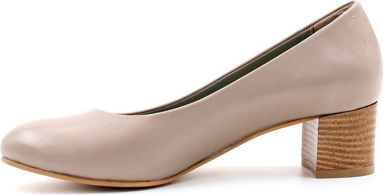 Fast Step Genuine Leather Women's Chunky Heel Shoes 792ZA057  - Image 2