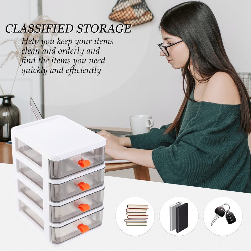 1 Pc Desktop Storage Box Stationary Organizer Desktop Organizer for Office - Image 3