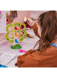 SmartGames SmartGames 5 Little Birds Wooden Deduction Game for Ages 5 - Adult with 60 Challenges  - Image 4