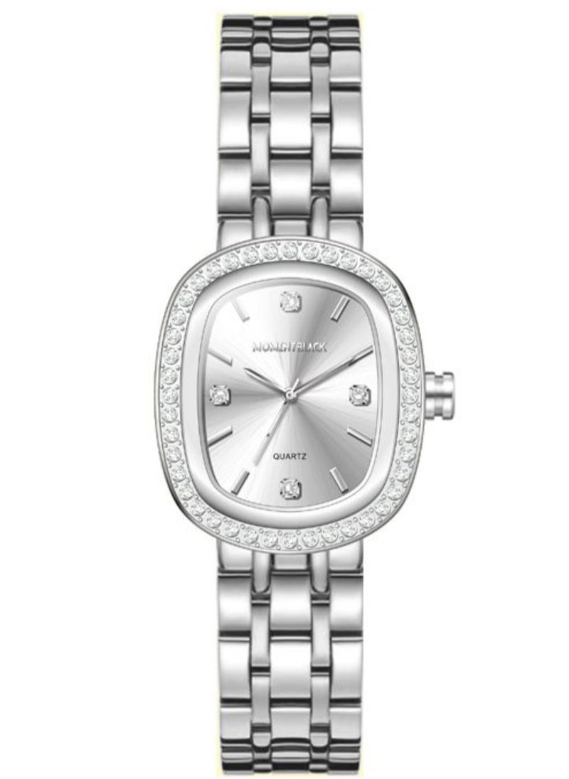 Women's water resistant watch with stainless steel bracelet, silver model - pzsku/Z5DDE963C76DBE18260EFZ/45/_/1710015180/7d16eb0a-772a-4e08-bad8-495a9b52dec4