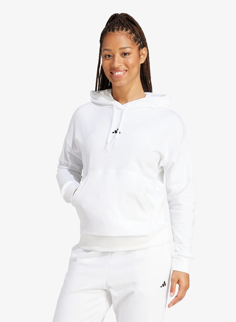 Adidas Small Logo French Terry Hoodie