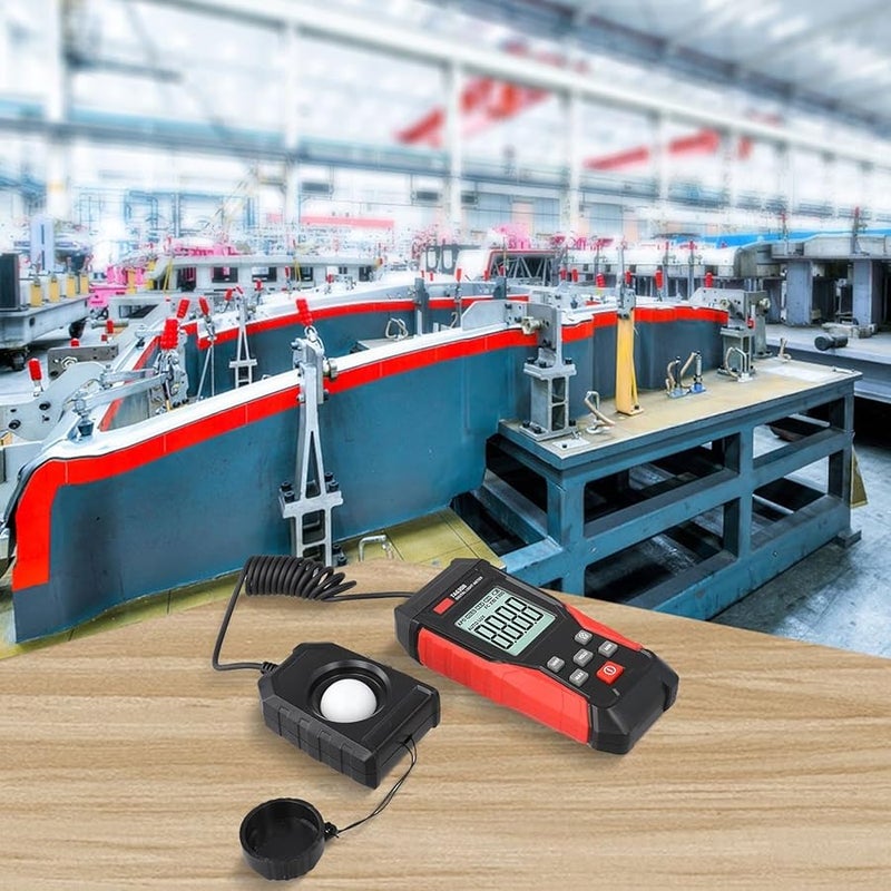 TA630B مقياس الإضاءة الرقمي 0-200000 لوكس قابل لاختيار وحدة FC محمول لاختبار شدة الضوء - Image 5