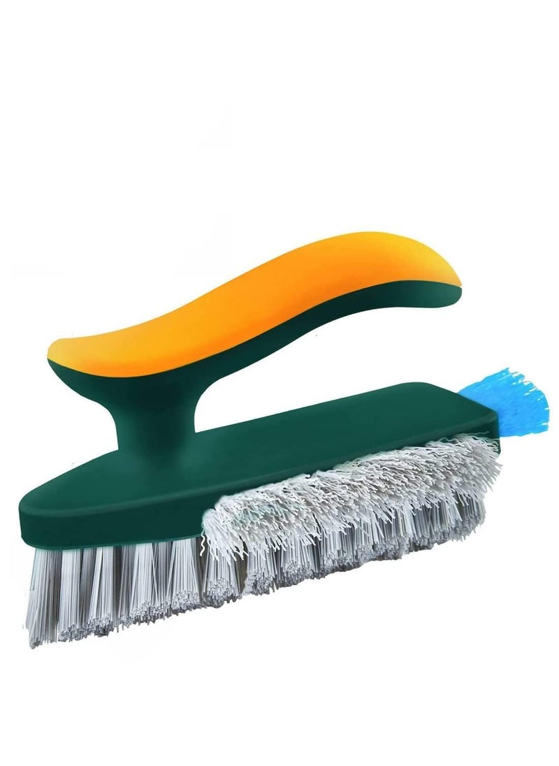 PURCHASE ZONE PURCHASE ZONE Home Cleaning Brush 4 in 1 Brush Squeegee for Gap Groove Cleaning Tool Glass Scraper Kitchen Bathroom Floor Tire Cleaner Brush 