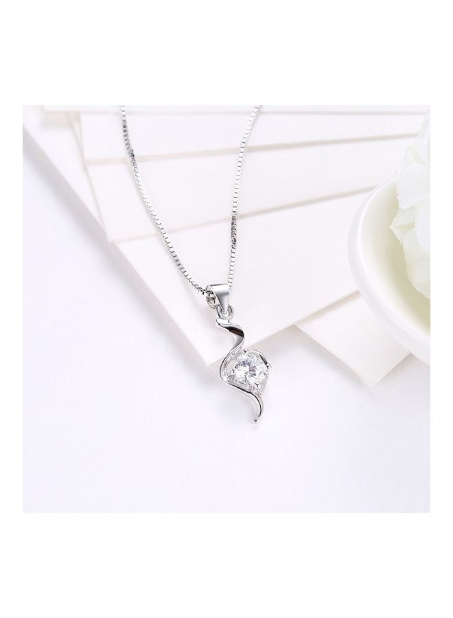 بيرفيي قلادة من الفضة الاسترلينية S925 مرصعة بالكريستال - Image 5
