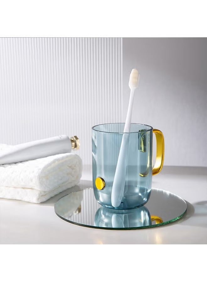 Arabest Toothbrush Case, Travel Toothbrush Case,Portable Toothbrush Toothpaste Box, Toothbrush Cup,Suitable for Business Trip, Camping, Travel or Daily use (Blue)  - Image 2