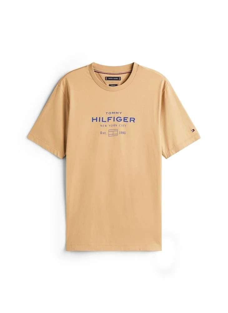 TOMMY HILFIGER  Graphic Logo Crew Neck T-Shirt for Men | Best Price UAE