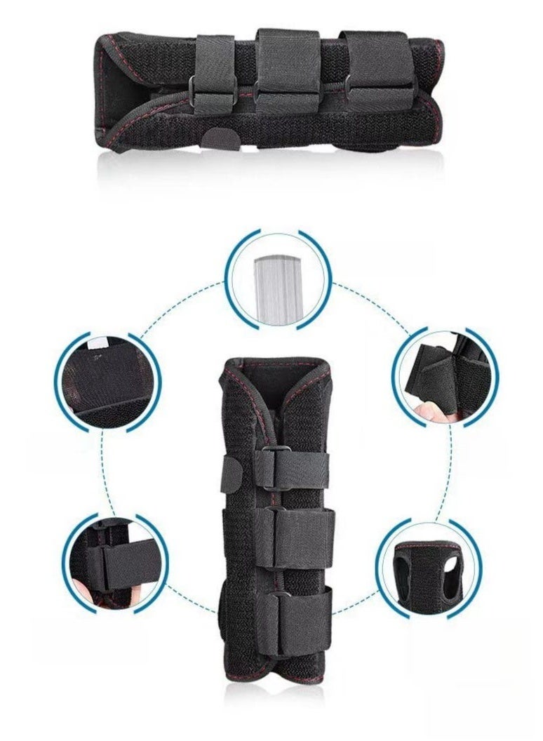 Adjustable Wrist Support Brace For Carpal Tunnel,Fits Both Hands, With Aluminum Splint