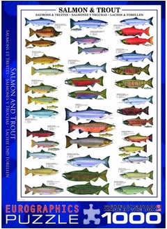 eurographics Salmon And Trout 1000 Piece Puzzle  - Image 5