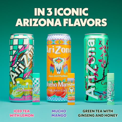 VACATION AriZona Iced Tea SPF 30 Lip Balms 3-Pack by Vacation Sunscreen, Hydrating Lip Sunscreen Chapstick, Water Resistant Vegan Sunscreen Lip Balm, 3 Iconic Flavors, Limited Edition SPF Chapstick (Pack of 3) - Image 3