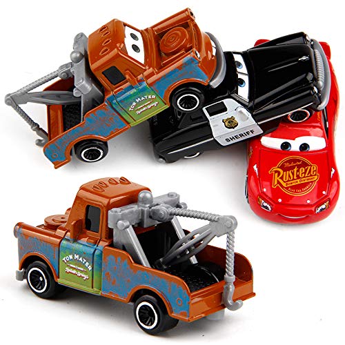 PLUSPOINT 6pc Diecast Metal Toy Car Set Push n go Derby Racers Metal Die Cast Set of 6 Racing Cars for Kids Free Wheel High Speed Metal Toy Car Play Set for Children for Boys - Image 2
