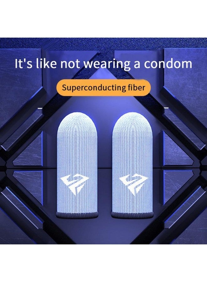 Beauenty 4 Pcs Finger Sleeve Sets for Gaming Mobile Game Controller Thumb Sleeves , Anti-Sweat Breathable Touchscreen Sensitive， Anti-Sweat Breathable, Highly Sensitive Nano-Silver Fiber Material for All Mobile Phone Game - Image 5