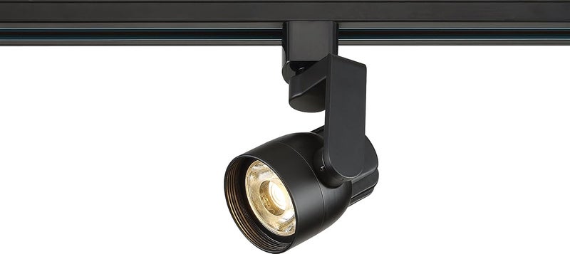 Nuvo Nuvo TH422 12W Angle Arm Adjustable LED Track Head 24Degree Beam Spread Black 