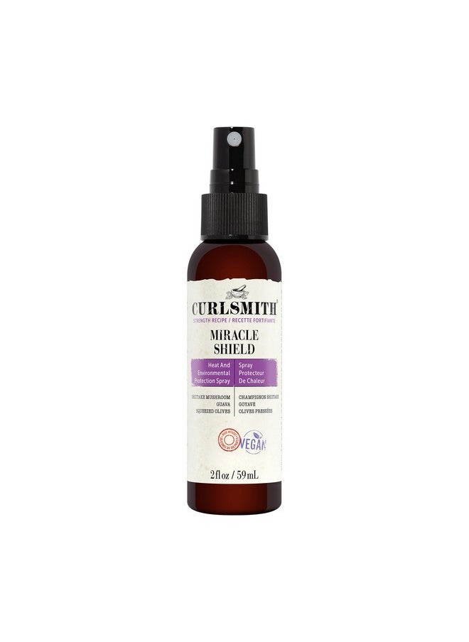 CURLSMITH Miracle Shield Proteinrich Hair Protection Spray For All Curl And Hair Types (2 Fl Oz)  - Image 1