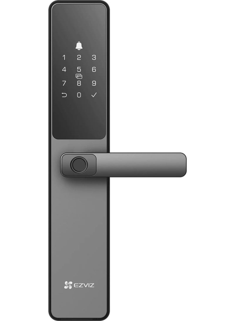 EZVIZ Smart Door Lock With Fingerprint, Black, DL05 - Image 1