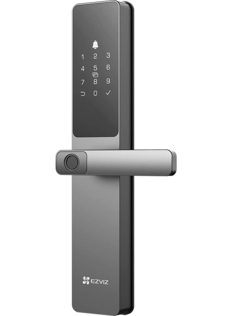 EZVIZ Smart Door Lock With Fingerprint, Black, DL05 - Image 2