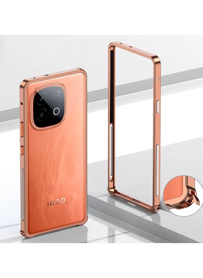 General Case compatible with iQOO Z10 Turbo, rugged PC frame caseSlim and lightweight shockproof case for iQOO Z10 Turbo 