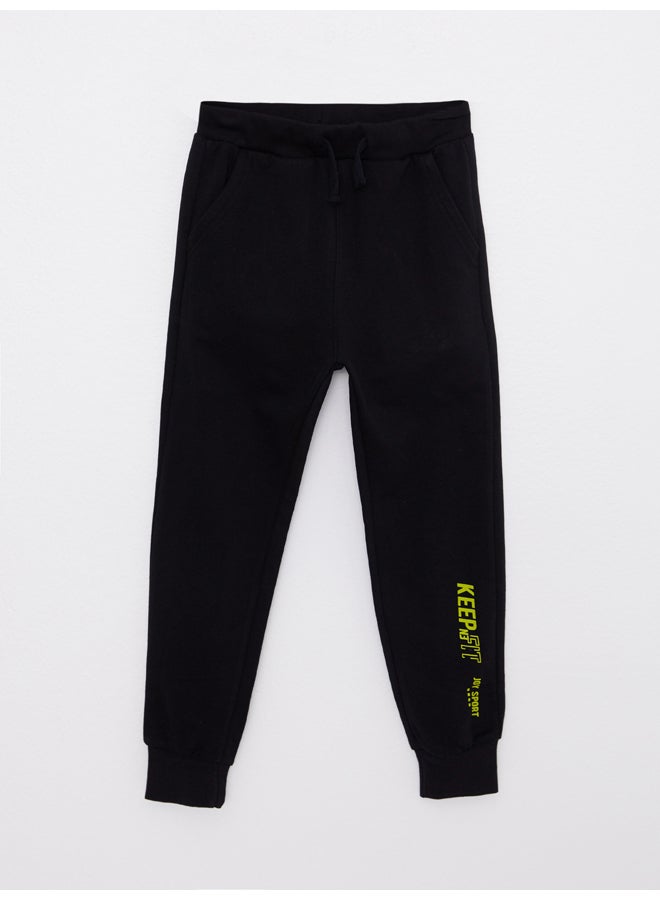 LC WAIKIKI Elastic Waist Printed Boy Jogger Sweatpants - Image 1