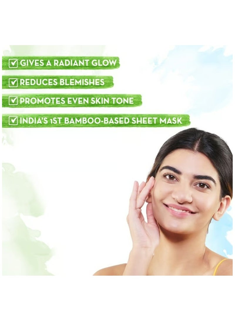 Mamaearth Mamaearth Vitamin C Bamboo Sheet Mask - Image 3
