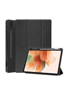 Max & Max Max & Max Case With Screen Protector Black Galaxy Tab S9 Plus  - Image 1