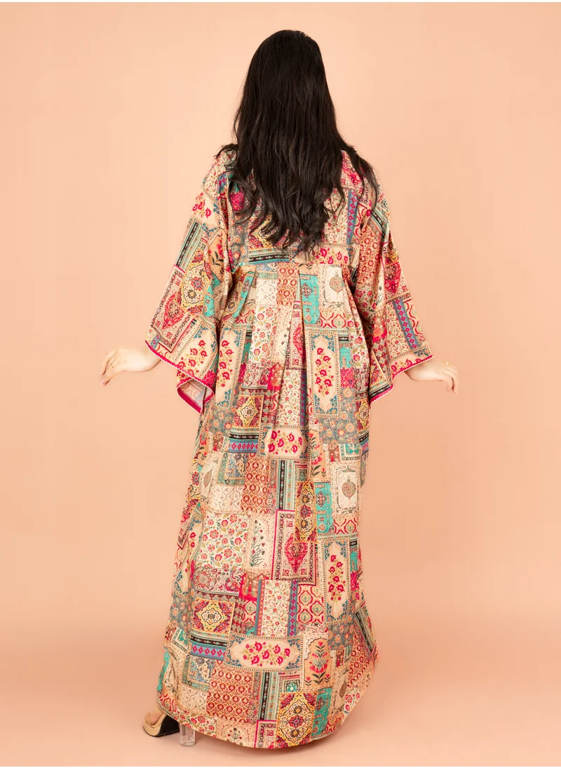 IKKXA Abstract Geometric Maxi IN024