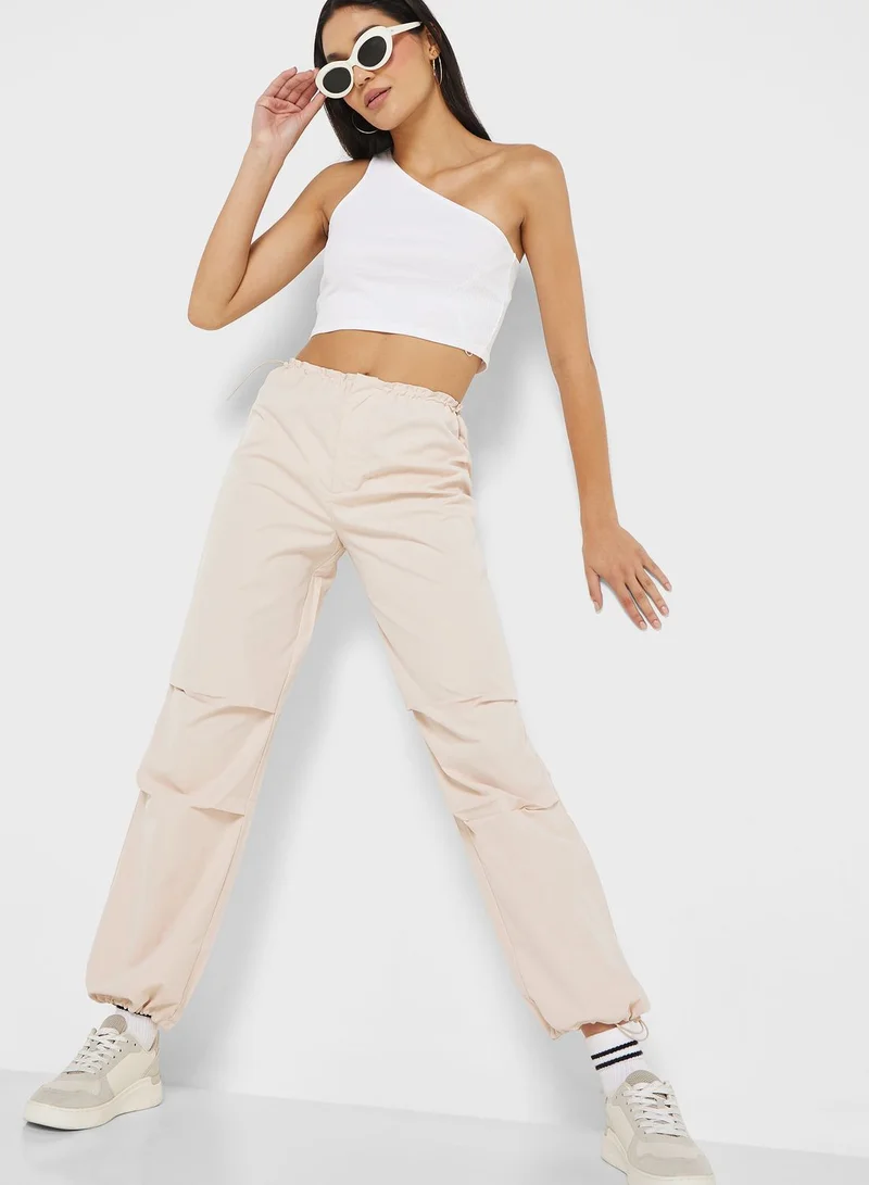 boohoo High Waist Pants
