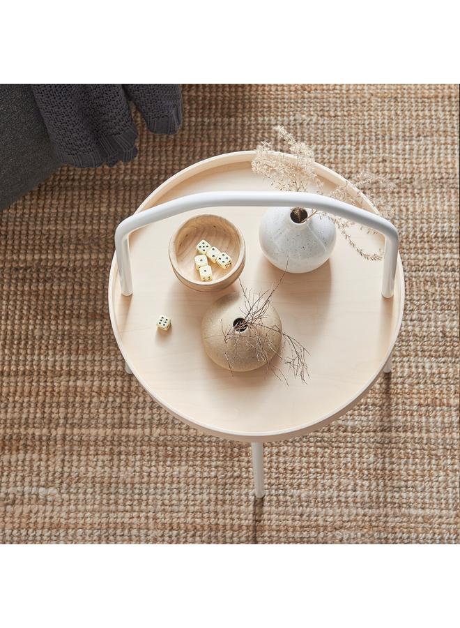 زبون طاولة جانبية، بيضاء، 38 سم - Image 5