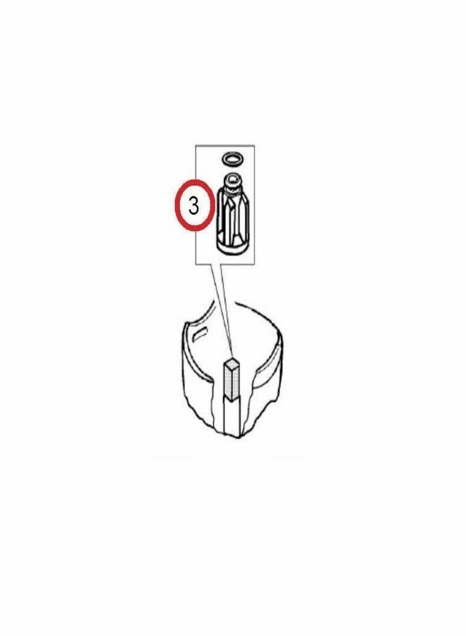 service_parts Joint Coupling Pin For Braun Multiquick Aperitive Hand Blender 4165-MQ520 4165-MQ525 4165-MQ535 4165-MQ545 4191-MQ5000 4191-MQ5007 4191-MQ5020 4191-MQ5030 4199-MQ700 4199-MQ725 4199-MQ705 BR67050811 - Image 2