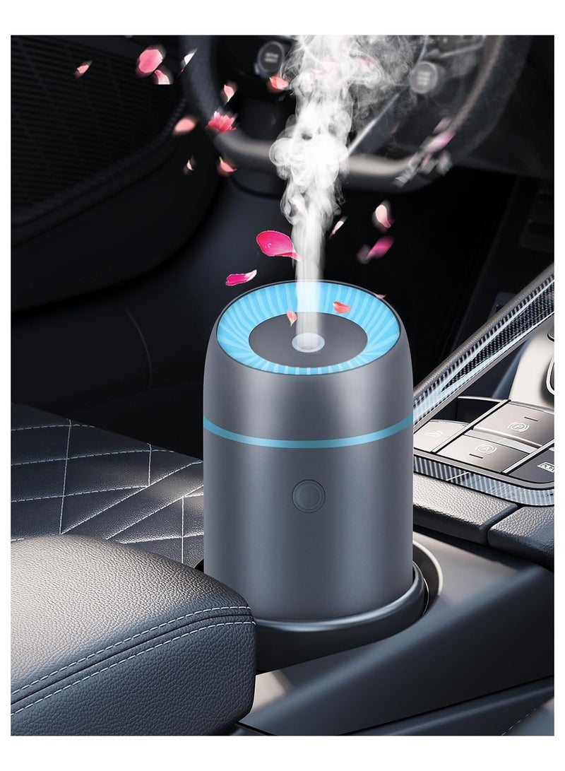 general Car Diffuser, Portable Mini Ultrasonic Mist, Aroma Diffuser 100ml USB Diffuser Freshener for Vehicle Home Office Bedroom - Image 1