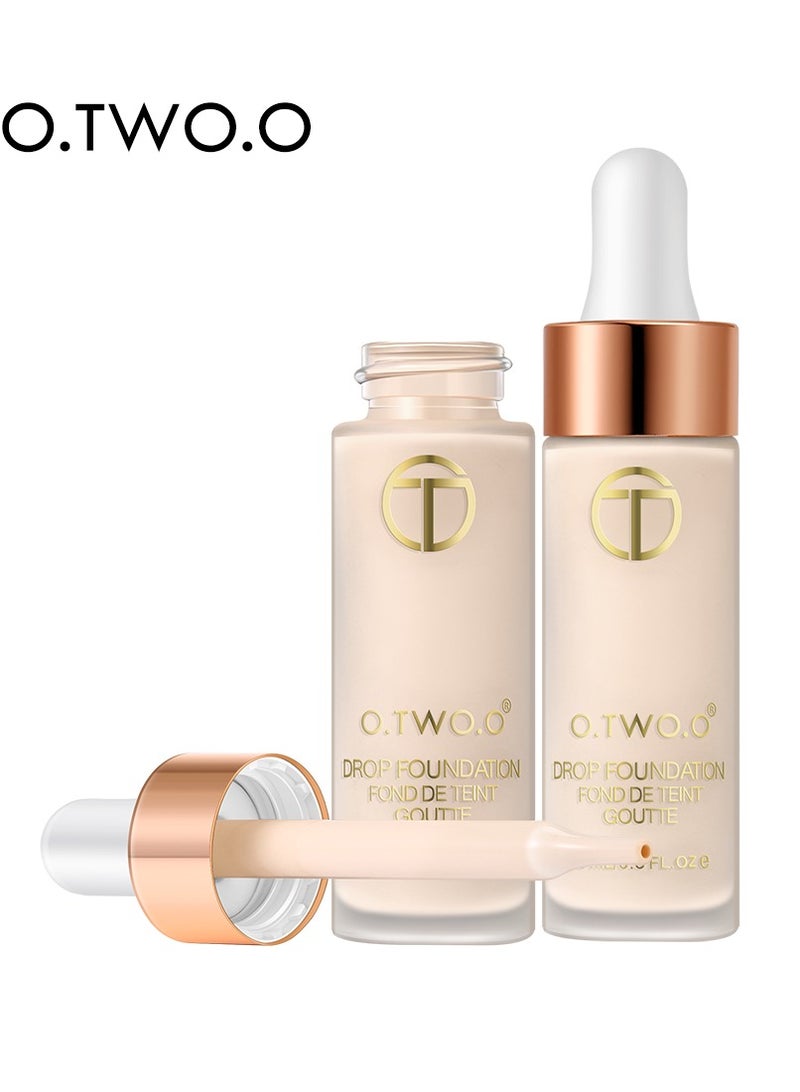 O.TWO.O O2O Light Medium Coverage Foundation Drop - 01 - Image 1