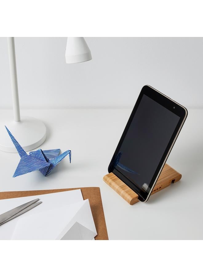 erorex Holder for mobile phone/tablet, bamboo - Image 2