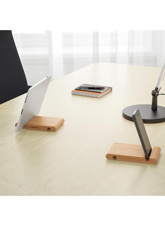 erorex Holder for mobile phone/tablet, bamboo - Image 5