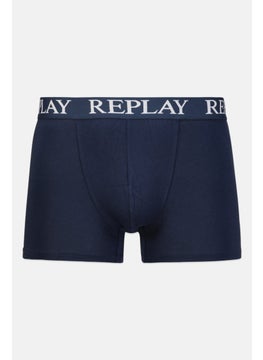 Replay Men 2 Pack Brand Logo Boxer Brief, Grey  - Image 5