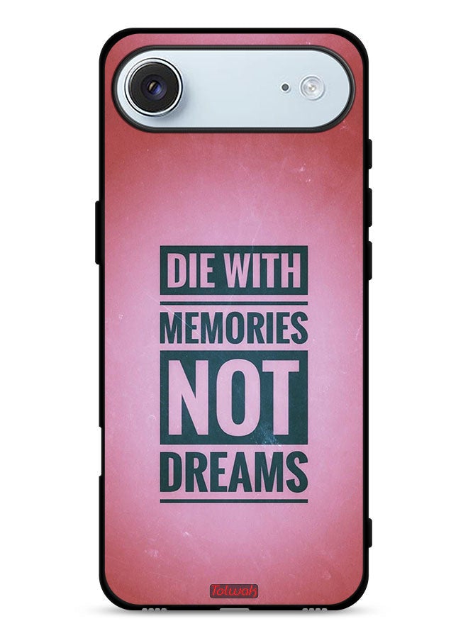 Tolwak Apple iPhone Air Protective Case Cover Die With Memories Not Dreams - Image 1