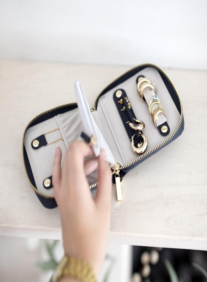 Stackers Navy Small Jewellery Roll - Image 2