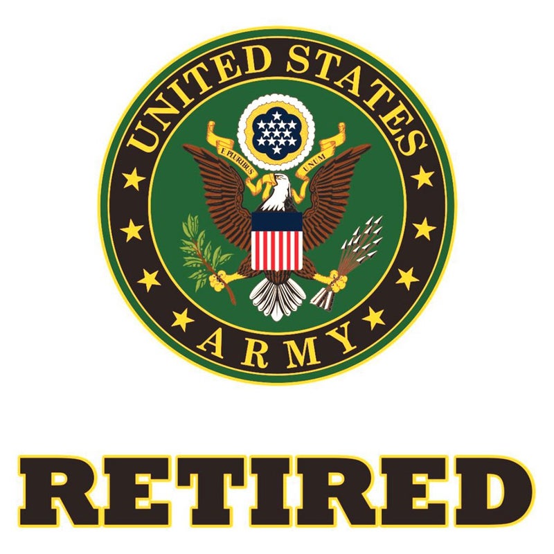 Mitchell Proffitt Us Army Retired Decal Sticker - Image 4