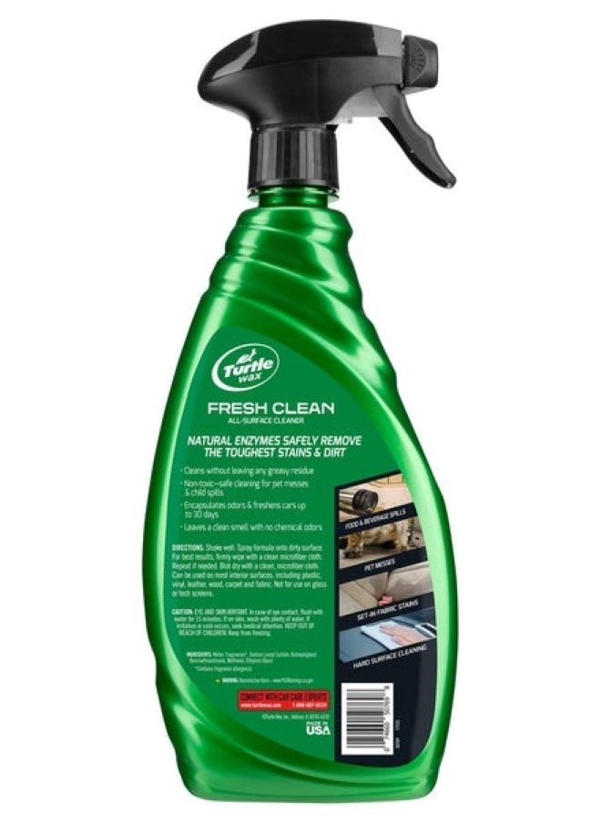 TurtleWax - Fresh Clean All Surface Cleaner inside the car. - Image 1