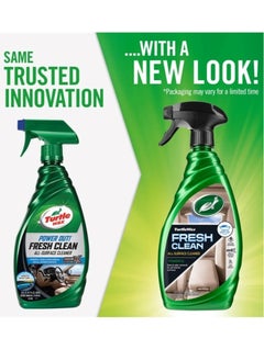 TurtleWax Fresh Clean All Surface Cleaner inside the car.  - Image 3
