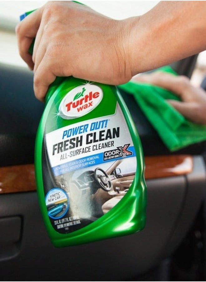 TurtleWax - Fresh Clean All Surface Cleaner inside the car. - Image 1
