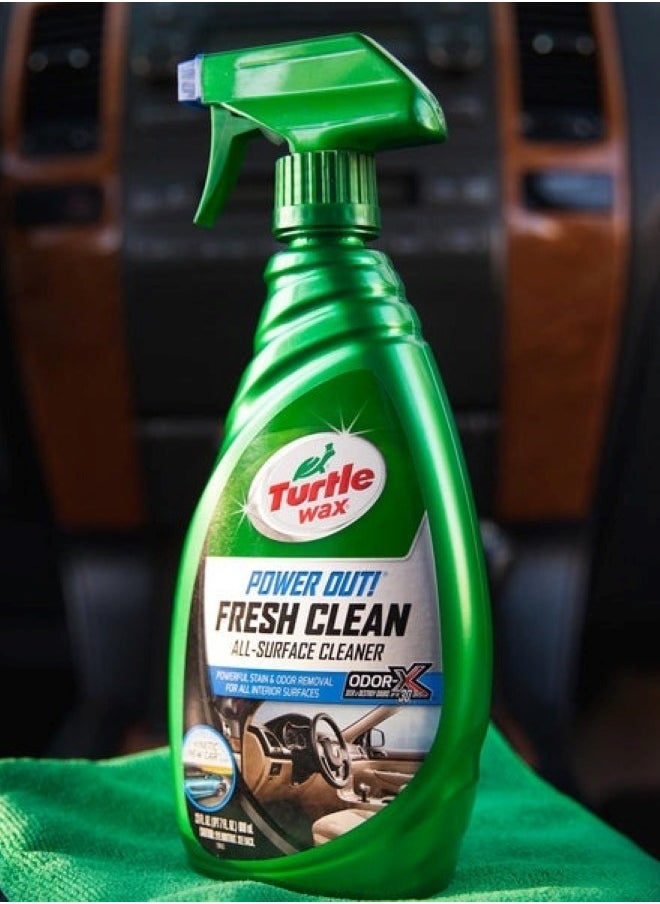 TurtleWax - Fresh Clean All Surface Cleaner inside the car. - Image 1
