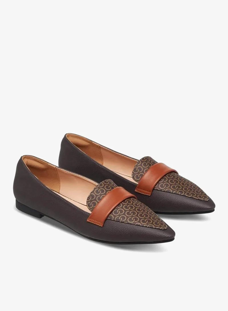 سيليست Women Monogram Print Loafers